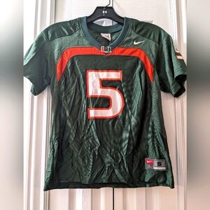 Vintage Nike jersey edgerrin james university of Miami